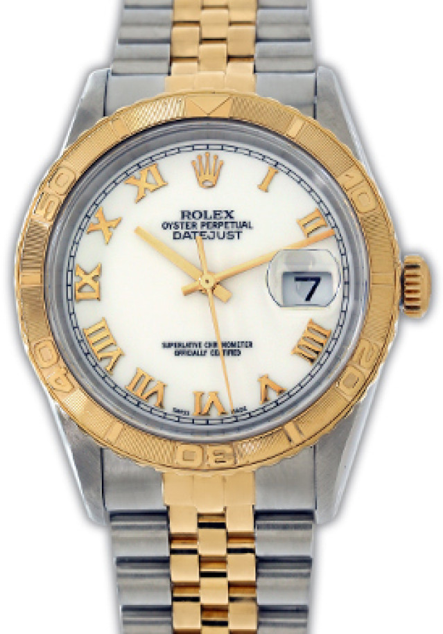 Turn-O-Graph Rolex Datejust 16263 Gold & Steel